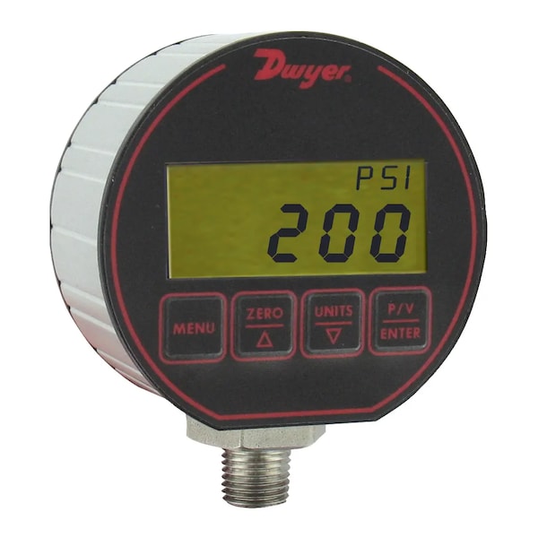 Dwyer Instruments Digital pressure gage, bi-directional range 30" Hg-0-15 psi. DPG-220 - main
